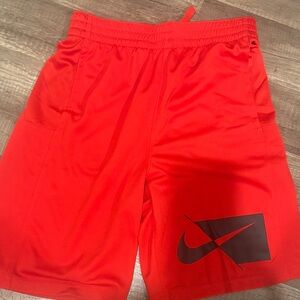 Nike Bright Red Sports Shorts